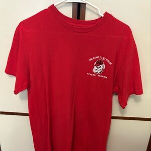 Georgia football t shirt, unisex size m